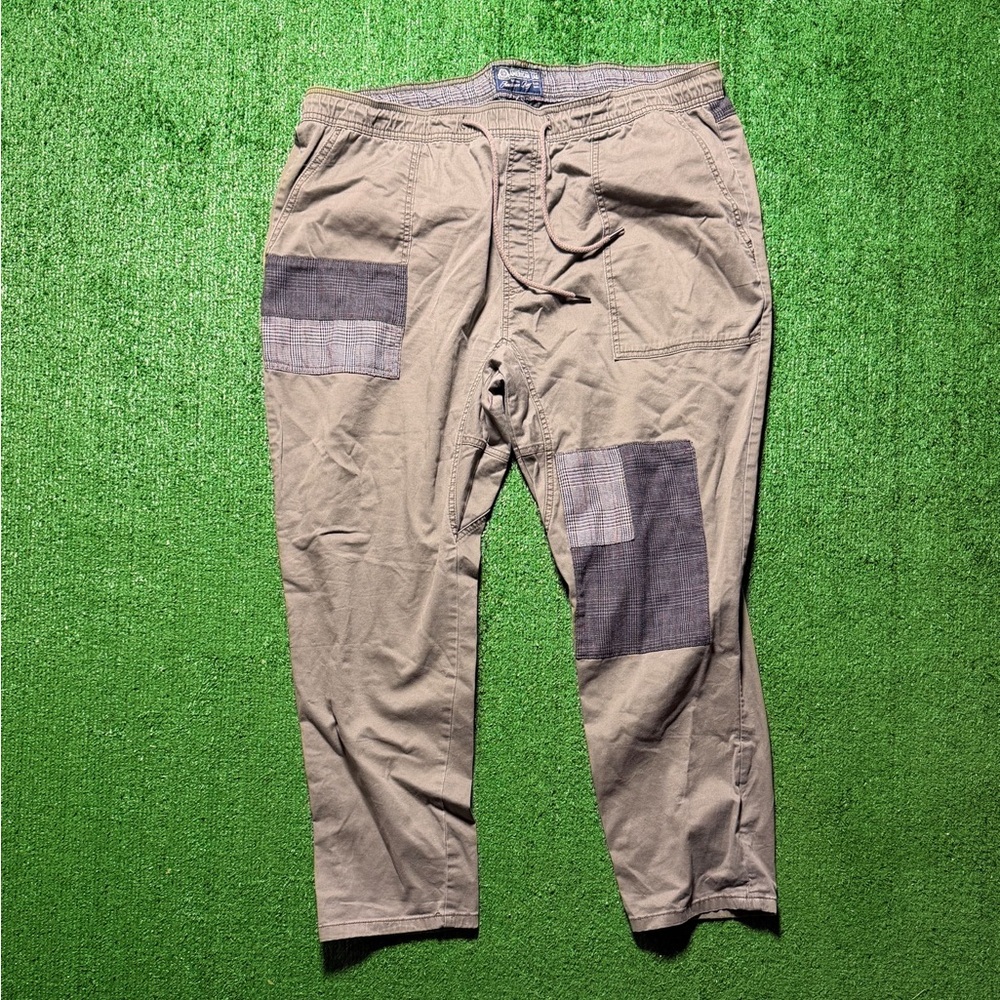 American Rag Cie Green Patchwork Trousers Size XXL